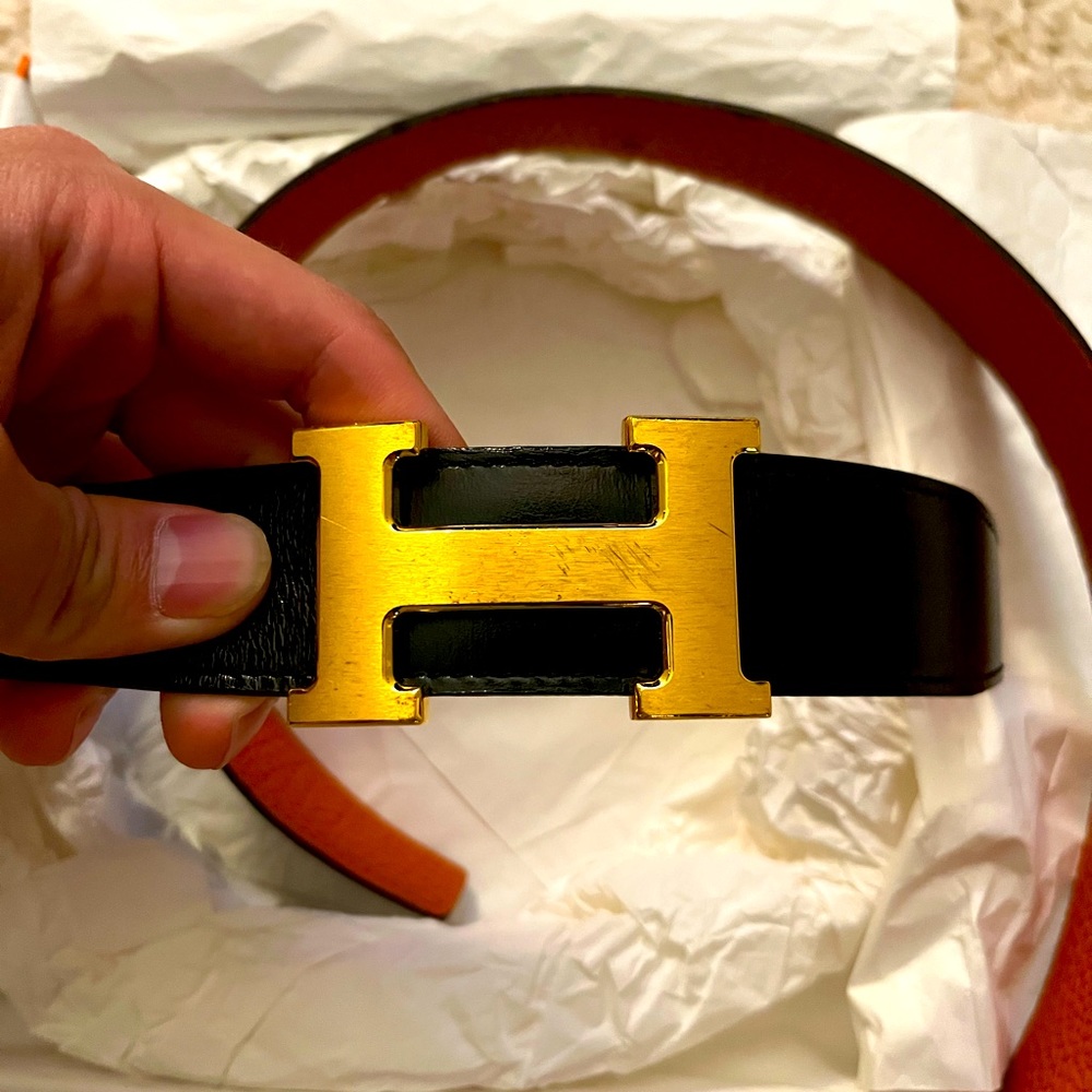 Used Authentic Hermes Belt